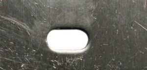 просекатель 11 101А для пробивки овальных отверстий размером 5х12 мм ...