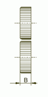 гофрирующие ролики E для RAS 12.65