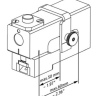 инструмент для пробивки отверстий на Eckold KF 170 PD - Эскиз блока в аксонометрии